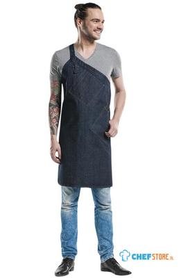 Chaud Devant Skew Schort Blue Denim - Chaud Devant B541