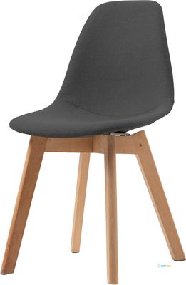 Feros 505F159532 Keeve - Stoel met stapelbaar frame - Gestoffeerde kuip