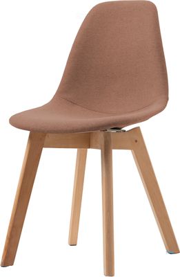 Feros 505F159582 Keeve - Stoel met stapelbaar frame - Gestoffeerde kuip