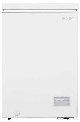 Vrieskist - 100 liter - inclusief voorraadkorf - wit - electronisch - Exquisit GT100-E-040EW 1