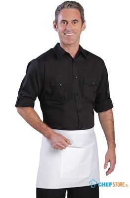 Uniform Works Heren Piloten Overhemd Zwart - Chef Works B210-S