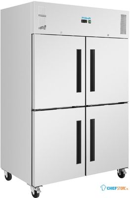 Polar PG053 G-Series staande dubbele staldeur gastronorm koelkast 1200Ltr