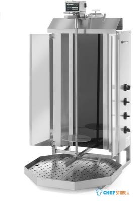 HENDI 226018 Kebabgrill elektrisch, , Profi Line, 400V/7200W, 7,2kW, 550x700x(H)1120mm