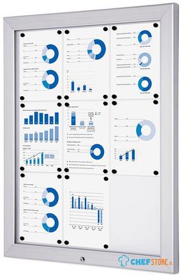 Syna Vergrendelbaar Notitiebord Outdoor Alpha SCA 9 X A4 - SCA9XA4