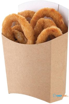 Colpac kraft frietbakjes composteerbaar large (1000 stuks) | GE801