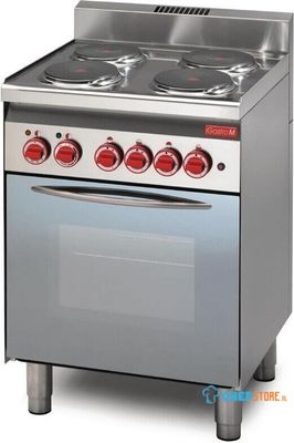 Gastro M 600 elektrisch fornuis en elektrische heteluchtoven 60/60 CFE |  GN015