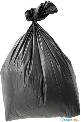 Jantex HW695 vuilniszakken zwart 80L (200 stuks)