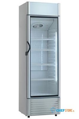 Display koelkast - LED verlichting - 339 liter - Lichtbak - KK421E - Scancool 1