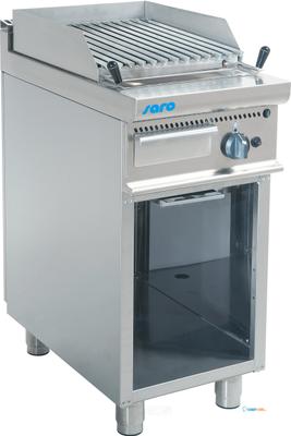 SARO Gas Lavasteengrill Tafelmodel E7/BS1BA 1