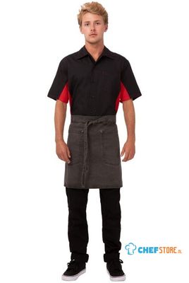 Chef Works Dorset standaard sloof donkergrijs | BB026