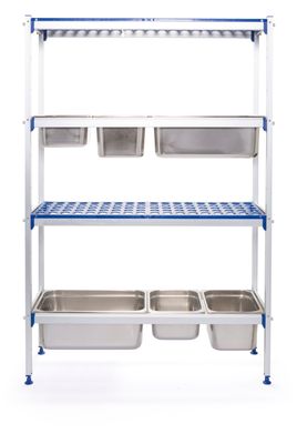 Aluminium Opbergrek GN 1/1, Hendi 812266 1