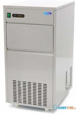 Maxima IJsblokjesmachine - 60 Kg/Dag - Holle IJsblokjes - Luchtgekoeld - 09300131
