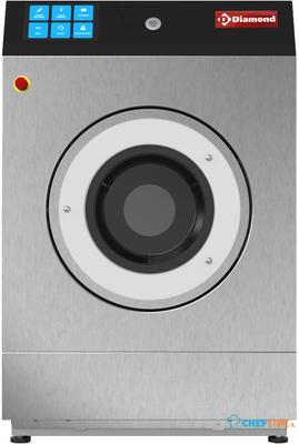 Diamond DRW11-TS/N Wasmachine met vloerbevestiging "RVS" 11 kg met TOUCH SCREEN