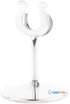 Olympia rvs tafelnummer standaard 100mm | P342