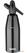 Olympia soda siphon zwart 1ltr | CE341 6