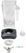 Diamond Vierkante Lexan beker 2 liters met deksel en mes (2 bladen) | BAB-LXQ 2