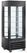 Diamond FULL Glazen Vitrine" 440 Lt. 5 Glazen Niveaus Geventileerd ZWART - MAX/507-BB 1