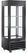 Diamond FULL Glazen Vitrine" 440 Liter 1 Niveau + 2 Planken Geventileerd ZWART - MAX/507-VB 1