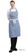 Whites halterschort blauw-wit geblokt | A554 2