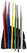 Hygiplas LDPE Snijplanken Set Met Rek 450x300x10mm (Set Van 6) - Hygiplas FY329 6
