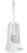 Jantex Ronde Toiletborstel & Houder - Wit - HX386