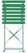 Bolero Perth Bosgroene Stijl Stalen Inklapbare Stoelen (2stuks) - HZ364 2