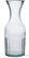 Olympia JA335 Gerecycled Glas Orleans Karaffen 1Ltr (6 stuks)