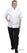 Whites Chefs Clothing SA822 Whites Boston Unisex Koksbuis Wit M (5 stuks) 8