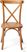 Stapelbare Stoel - Massief Hout - Ligtgewicht - 48x47x88cm (bxtxh) - 50100l - VEBA 50100L 3
