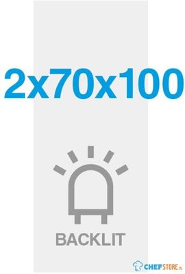 Syna Premium Backlit Film 285g/m² Satijnen Oppervlak 70 X 200 cm - LBP2X70X100S200