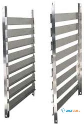 Diamond Dienbladenstruktuur GN 1/1 8 niveaus, onderstel oven Combismart | STB-CM 1