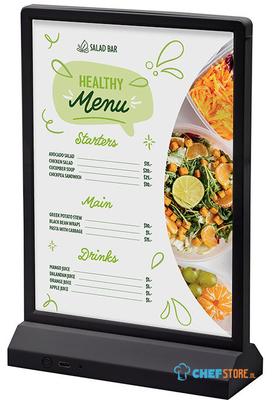 Syna T Stand LED A5 Zwart - TA5PBLACKLED