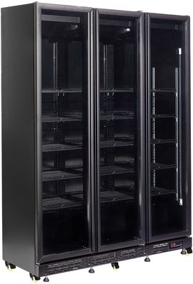 CombiSteel KOELKAST 3 GLASDEUREN ZW HEAT - 7455.1925