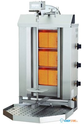 Combisteel Gyros Grill Gas Motor Boven 3 Hittezones | 7049.0005 1