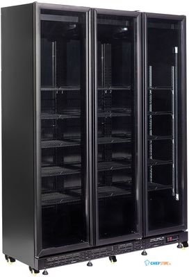 CombiSteel KOELKAST 3 GLASDEUREN ZW - 7455.1920