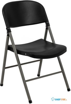Bolero opklapbare stoelen zwart (2 stuks) | CE693