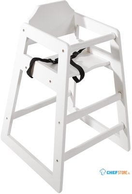 Bolero Hoge Kinderstoel antiek wit | DL833