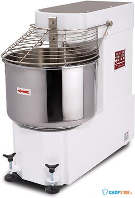 Diamond Spiraalkneder 85 liters, 2 snelheden, - Automatisch, digitaal, 2 wielen en 2 cilinders | DH80B/T2V-230/3- 1