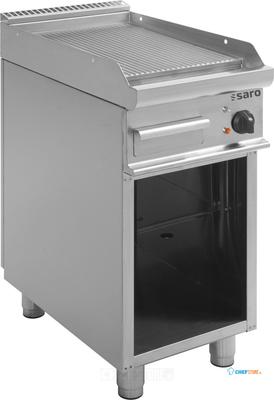 SARO Elektrische Grillplaat met Open Onderstel Model E7/KTE1BAR 1