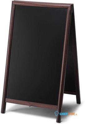 Syna Krijtstoepbord 68x120 Donkerbruin - ZPCHBBR68X120