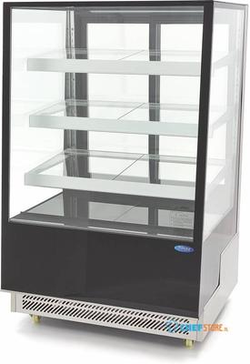 Maxima Gebaksvitrine - 400 L - 90 cm - op Wielen - 09400842
