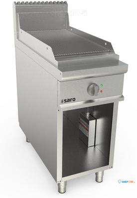 SARO Elektrische Bakplaat met Open Onderstel Model LQ / FTE2BAR 1