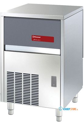 Volle Ijsblokjesmachine 35Kg+Reserve Water | Diamond | ICE35W-R2