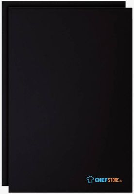 Syna Set Beschrijfbare Folie Zwart 2 Stuks 50 X 70 cm - SETWF50X70