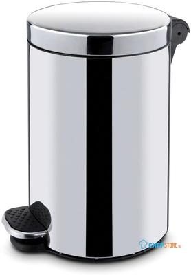 HENDI 691335 Ronde pedaalemmer met binnenemmer, , 20L, Diameter ⌀ 30 cm - Hoogte 44 cm