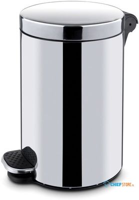 HENDI 691342 Ronde pedaalemmer met binnenemmer, , 30L, Diameter ⌀ 30 cm - Hoogte 65 cm