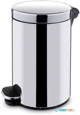 HENDI 691311 Ronde pedaalemmer met binnenemmer, , 5L, Diameter ⌀ 21 cm - Hoogte 28 cm