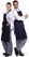 Whites halterschort donkerblauw | A543 10