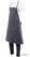 Chef Works Premium geweven schort zwart-wit gestreept | B248 4