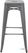 Bolero Stalen Bistro Barkruk Grijs (4 Stuks) - Bolero DM934 3